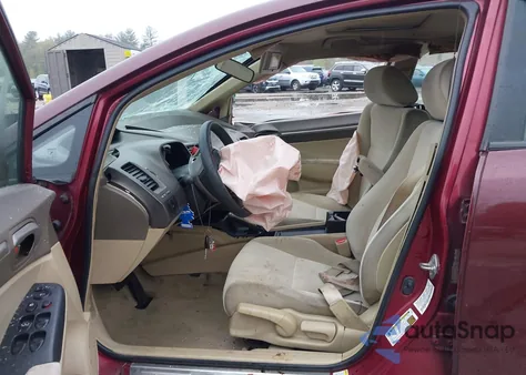 2007 Honda Civic Ex из США, поврежденный, VIN 1HGFA168X7L071632